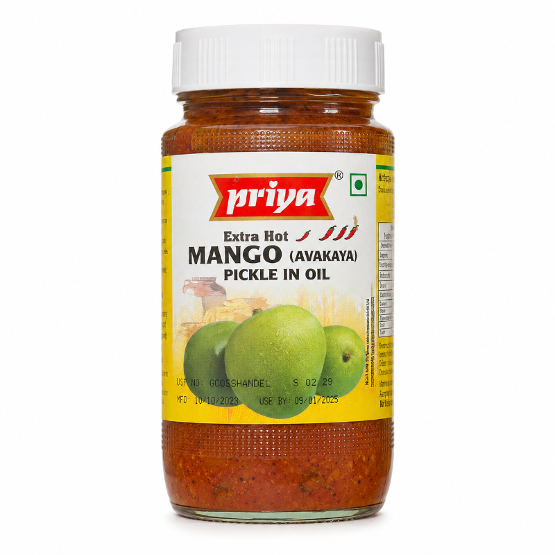 Priya Mango Avakkai Extra Hot Pickle 300g