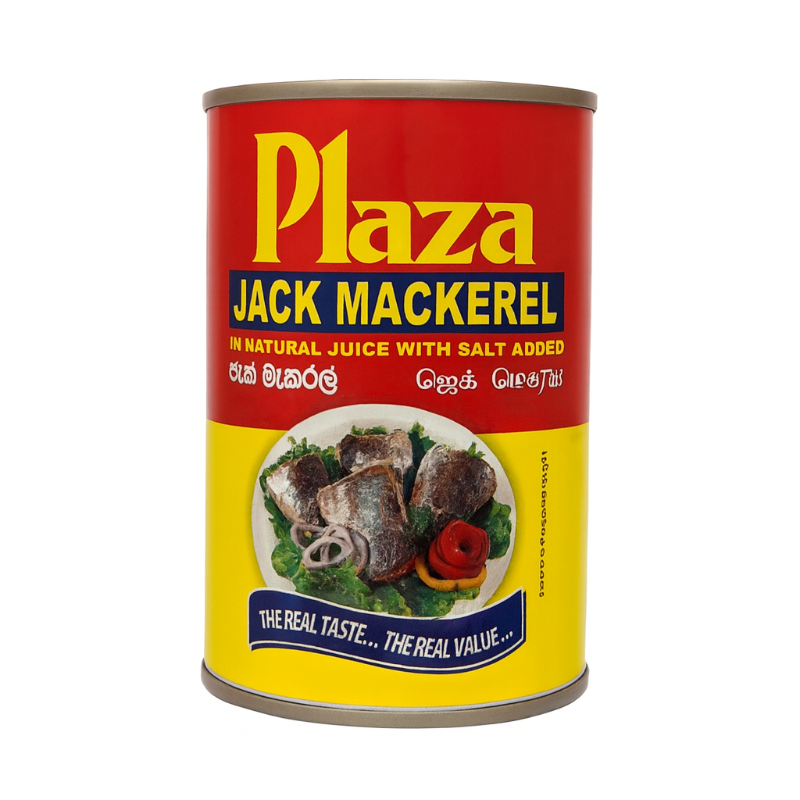 Plaza Jack Mackerel in natural juice with salt 425g