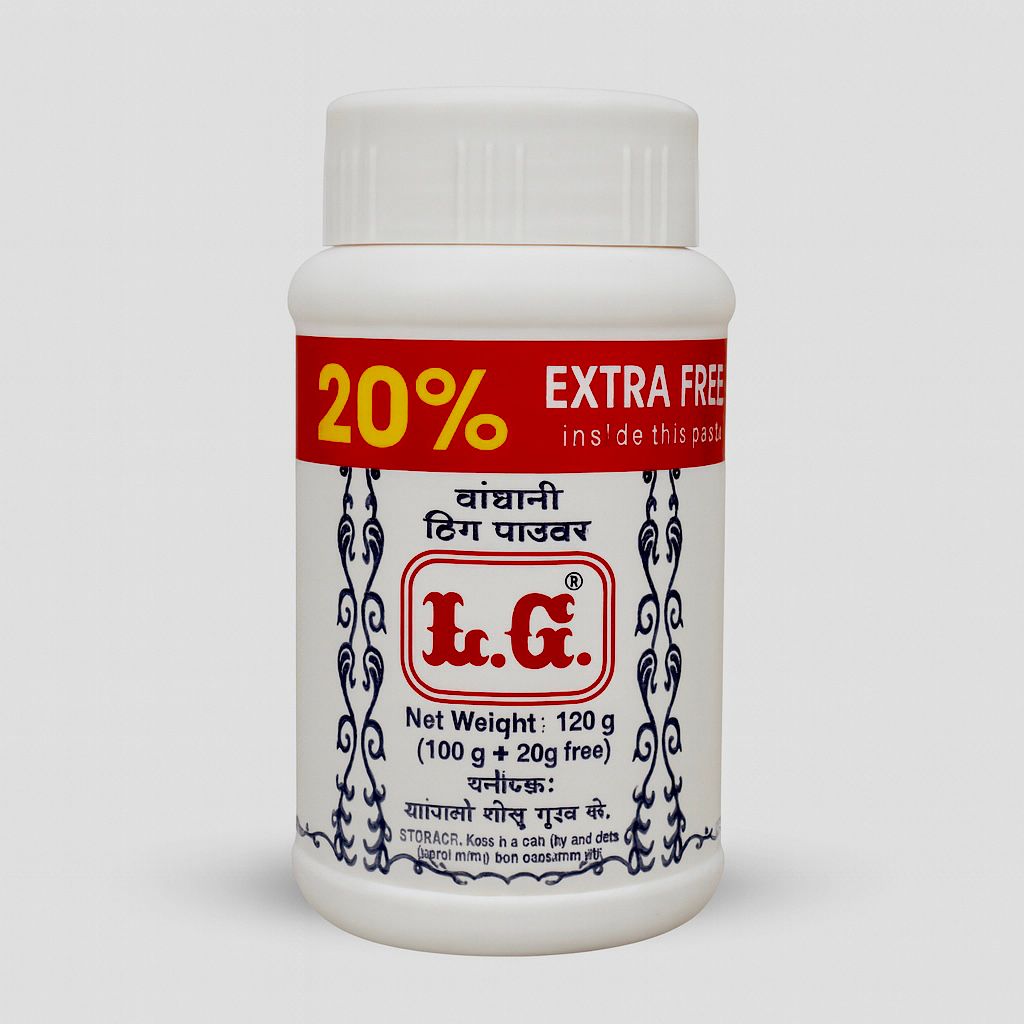 LG Compounded Asafoetida/hing 120g (Indian)