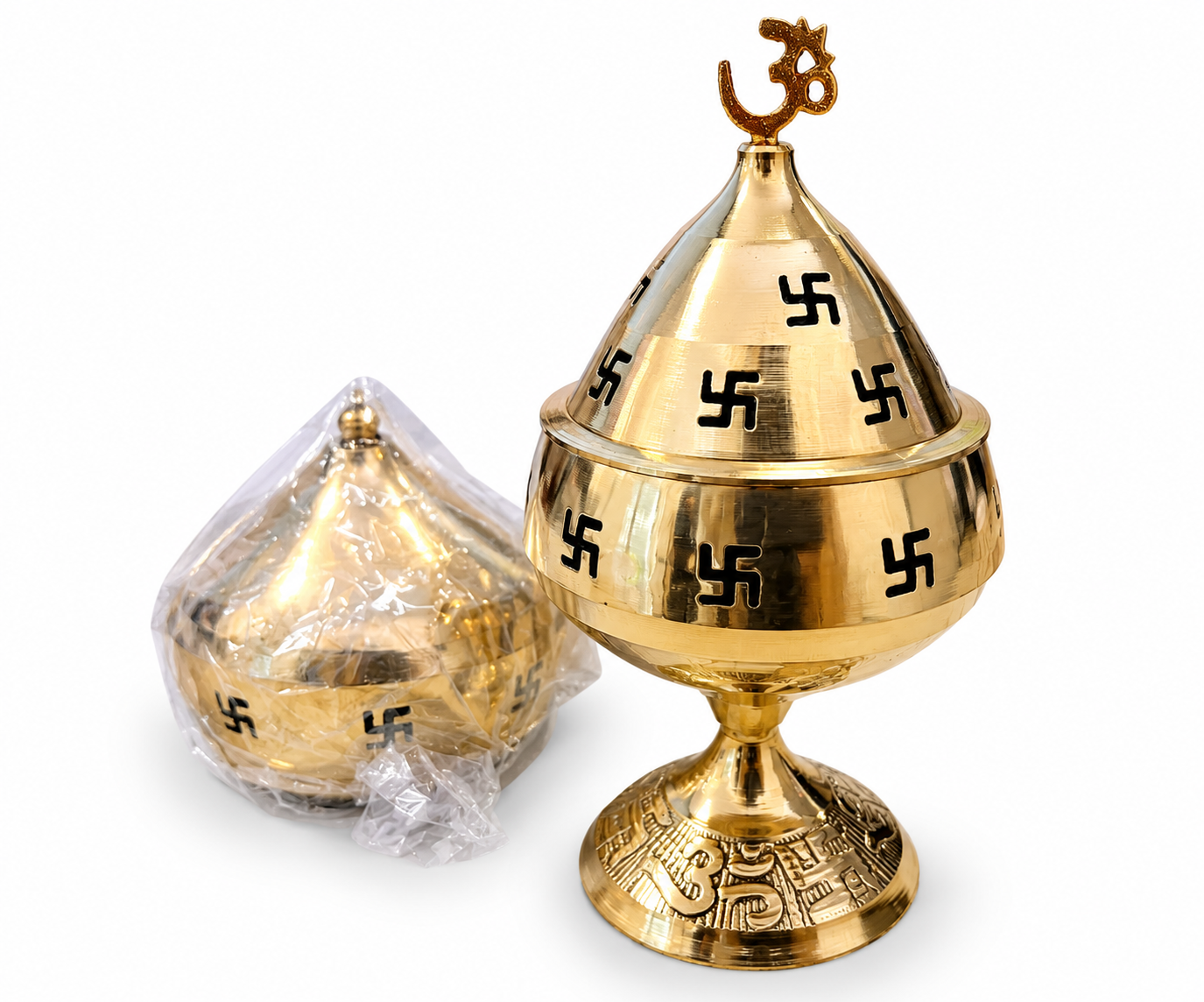 Brass Akhand Jyot 100g
