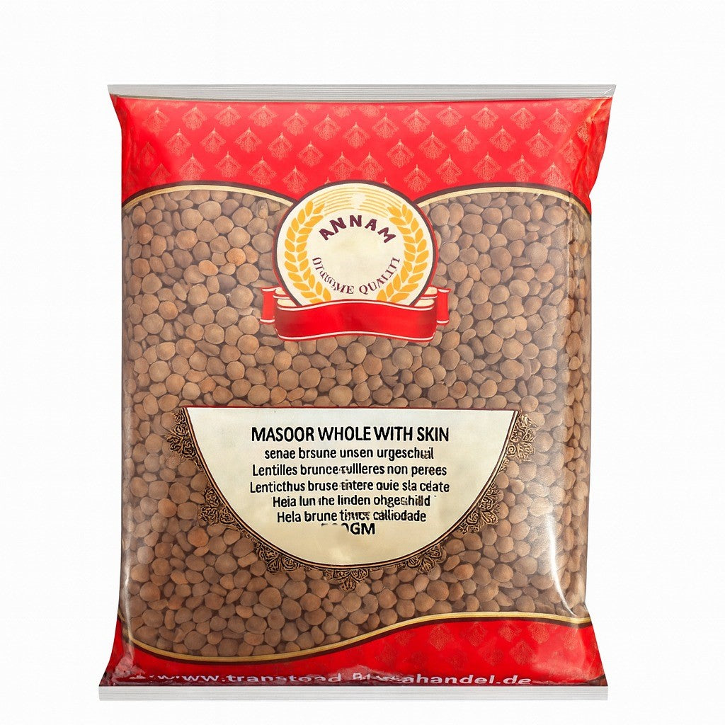 Annam Masoor Whole (With Skin) 1kg