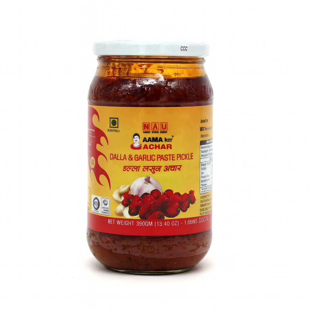 Aama Ko Achar Pickle Dalla & Garlic Paste 380g