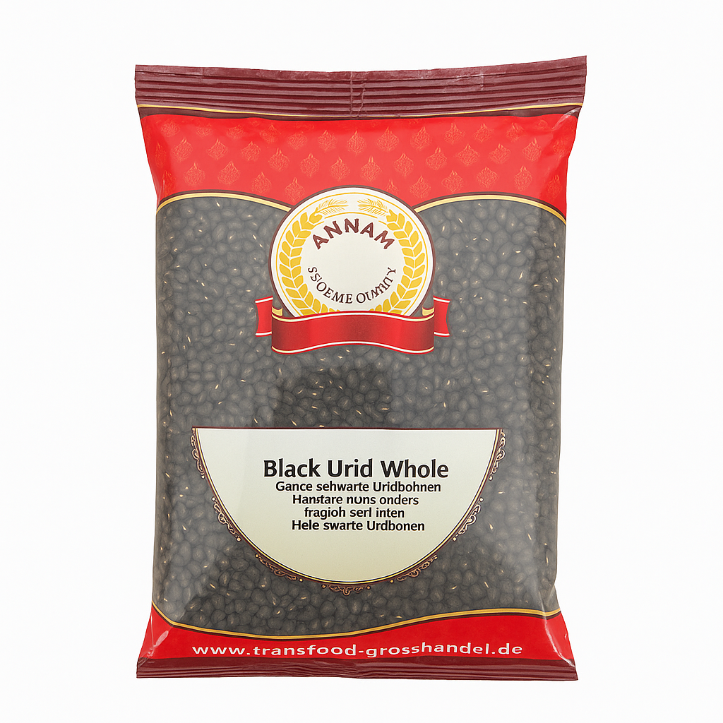 Annam Black Urid Whole 500g