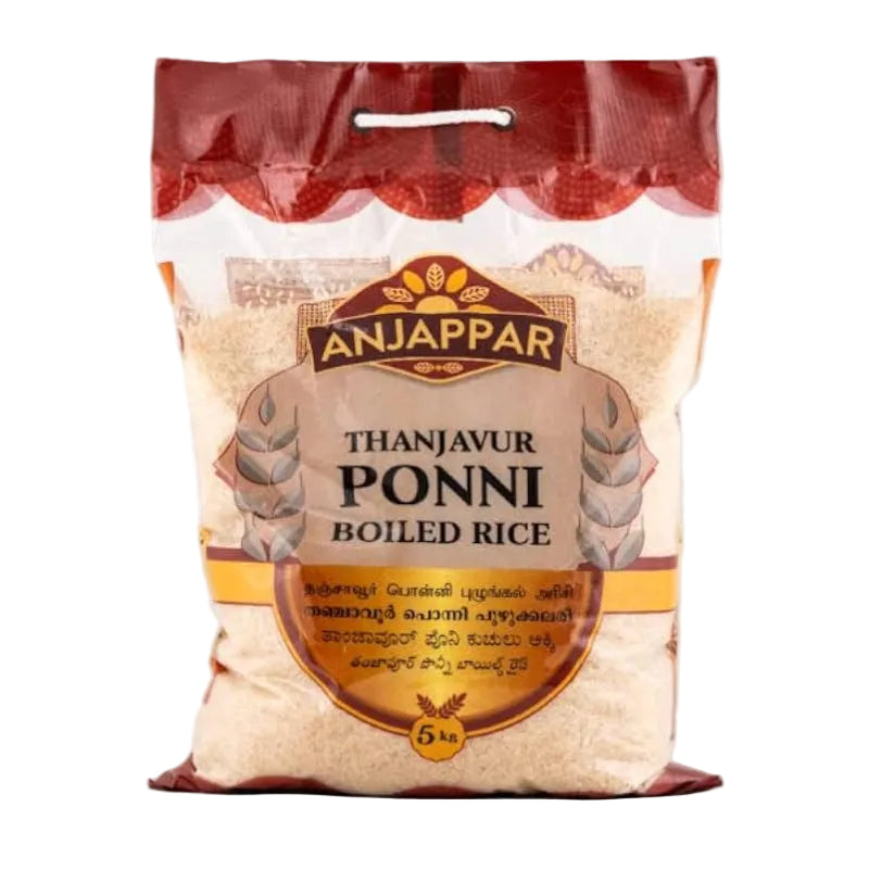 Anjappar Thanjavur Ponni Boiled Rice 5kg