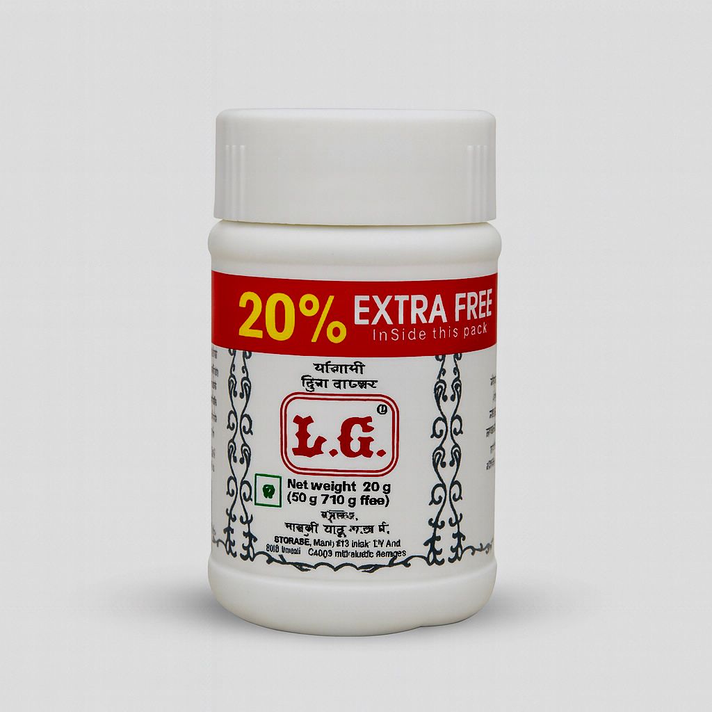 LG Compounded Asafoetida/hing 60g (Indian)