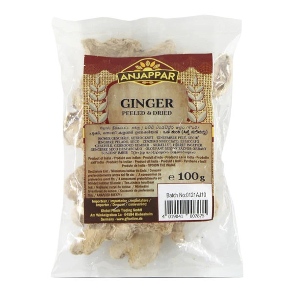 Anjappar Dried Ginger (unpeeled) 100g