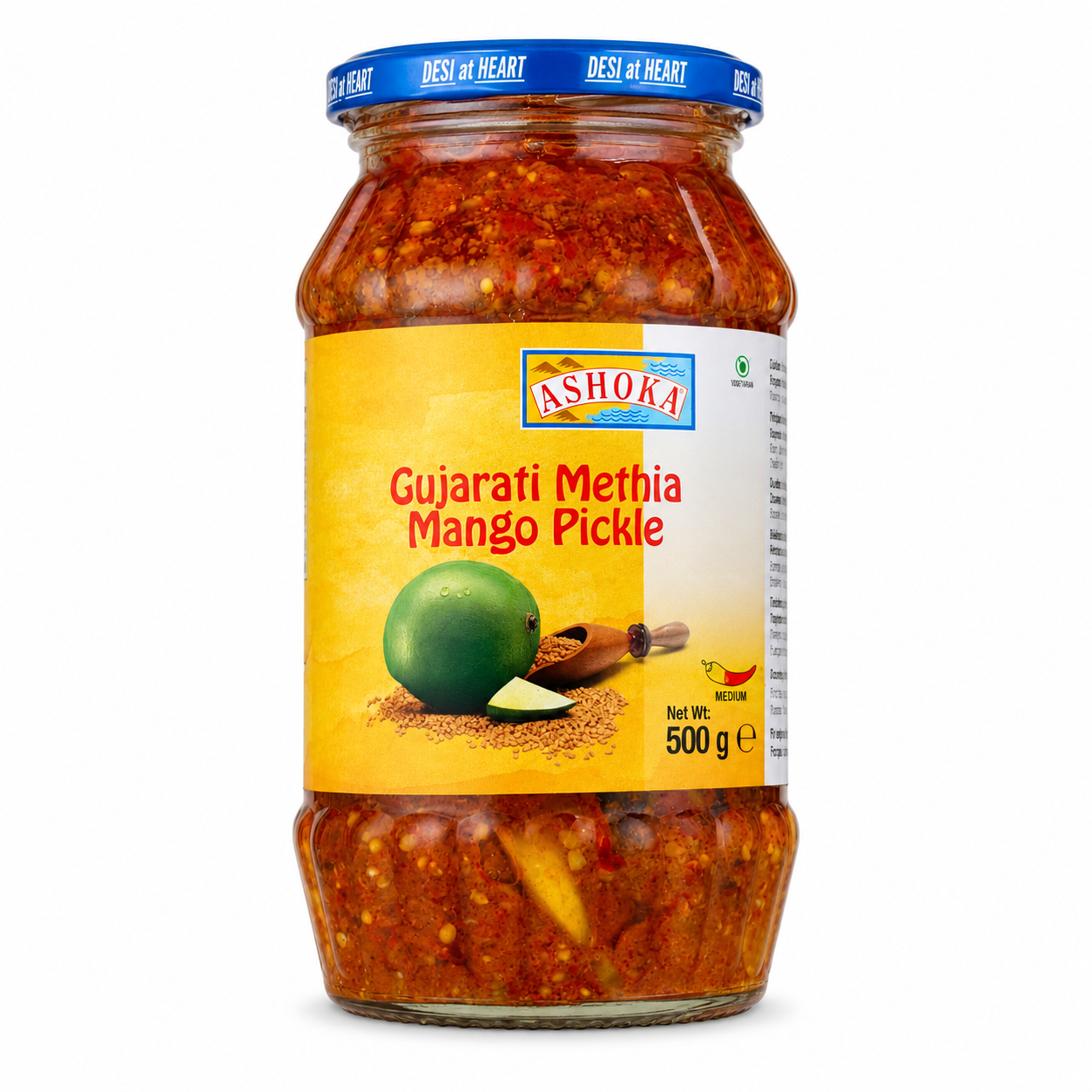 Ashoka Gujarati Methia Mango Pickle 500g