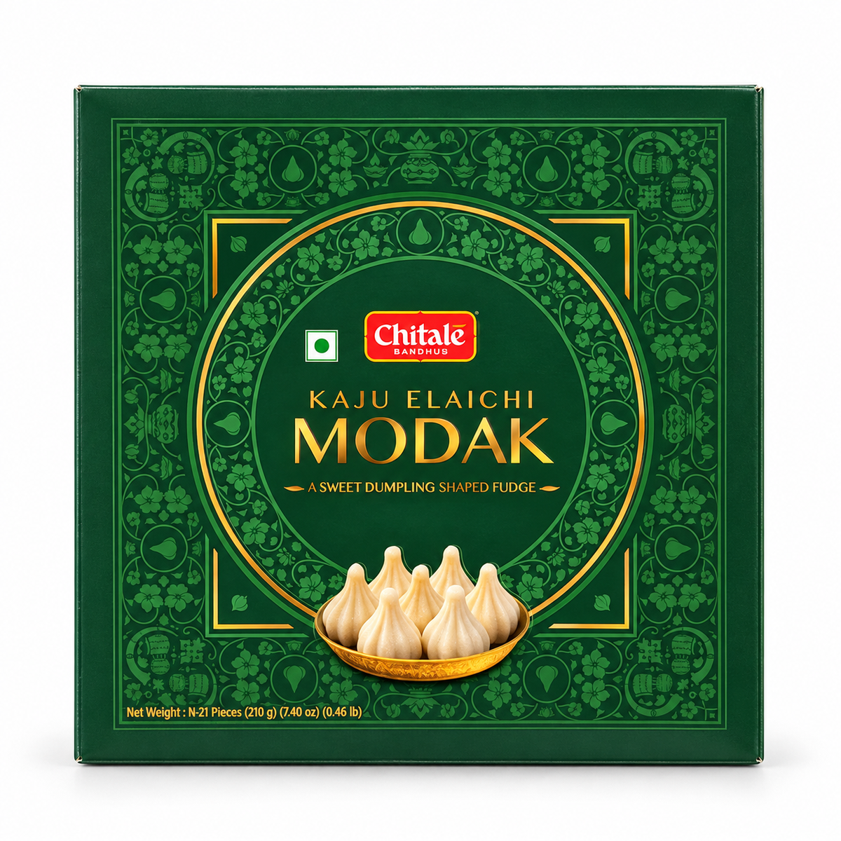 Chitale Bandhu Kaju Elaichi Modak 210g