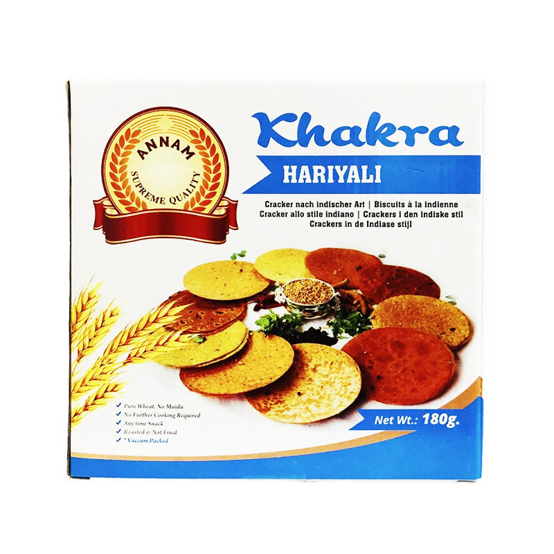 Annam Hariyali Khakra 180g