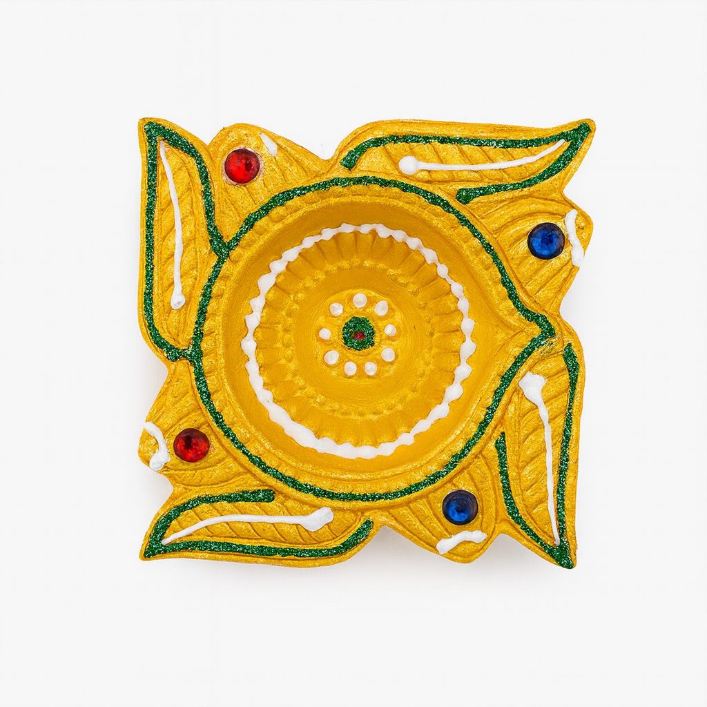 Clay Diya Art 161 ( 1 piece)