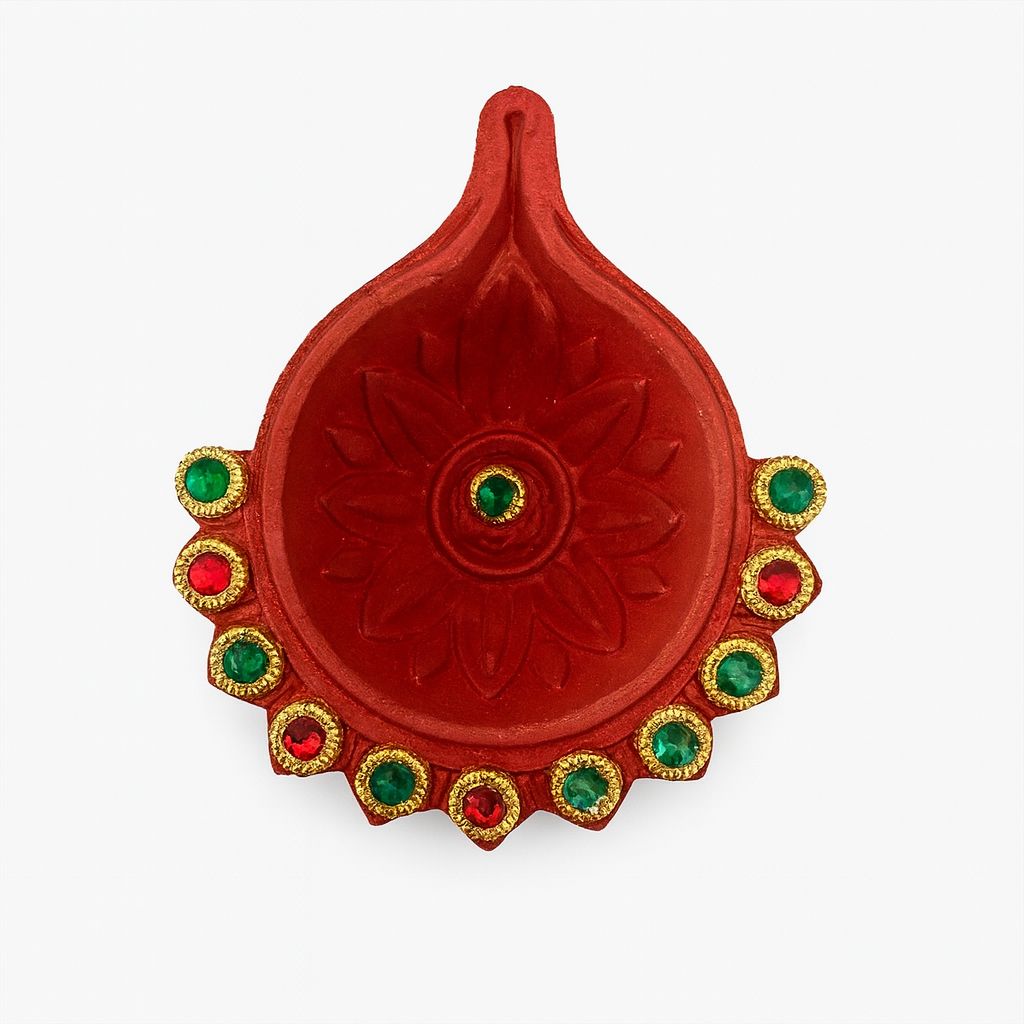 Clay Diya Art 164 ( 1 piece)