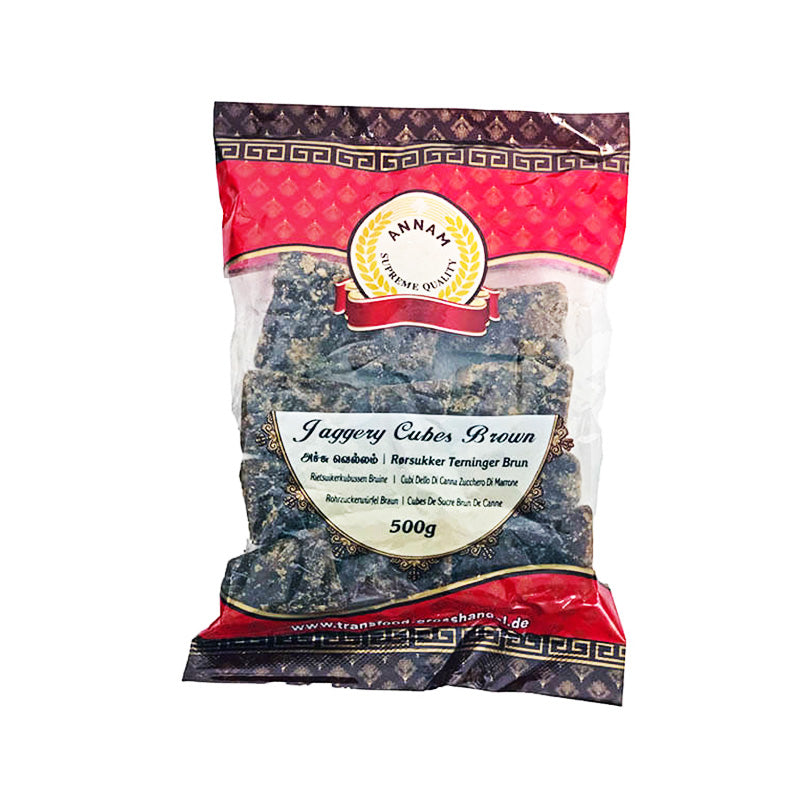 Annam Jaggery Cubes Brown 500g
