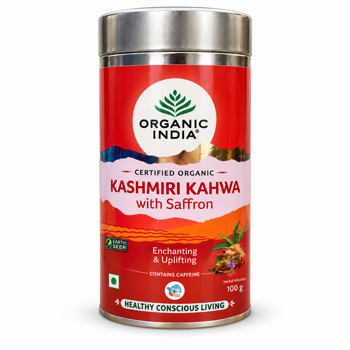 Organic India Kashmiri Kahwa with Saffron 100g