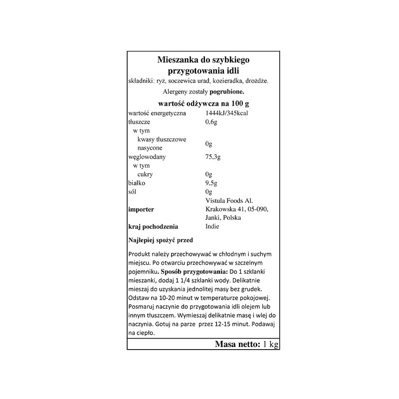 Melam Easy Idli Mix 1kg