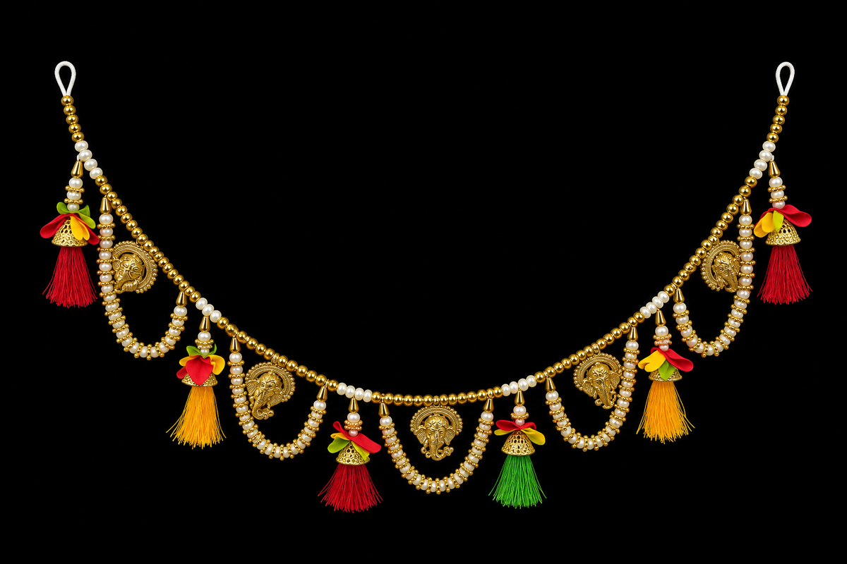 Ganesha Pearl Toran