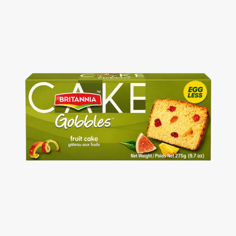 Britannia Gobbles Fruit Cake (Eggless) 275g