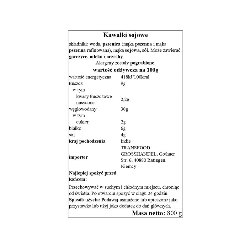 Annam Soya Chaap 800g