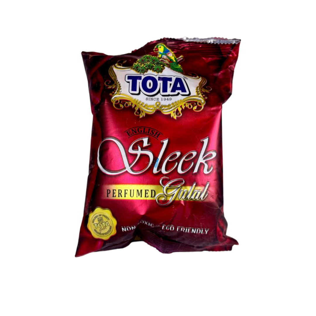 Tota herbal Sleek Perfumed Gulal (Holi colour) 100g RED
