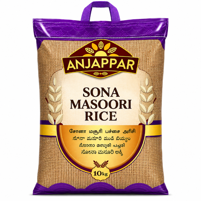 Anjappar Sona Masoori Rice 10kg