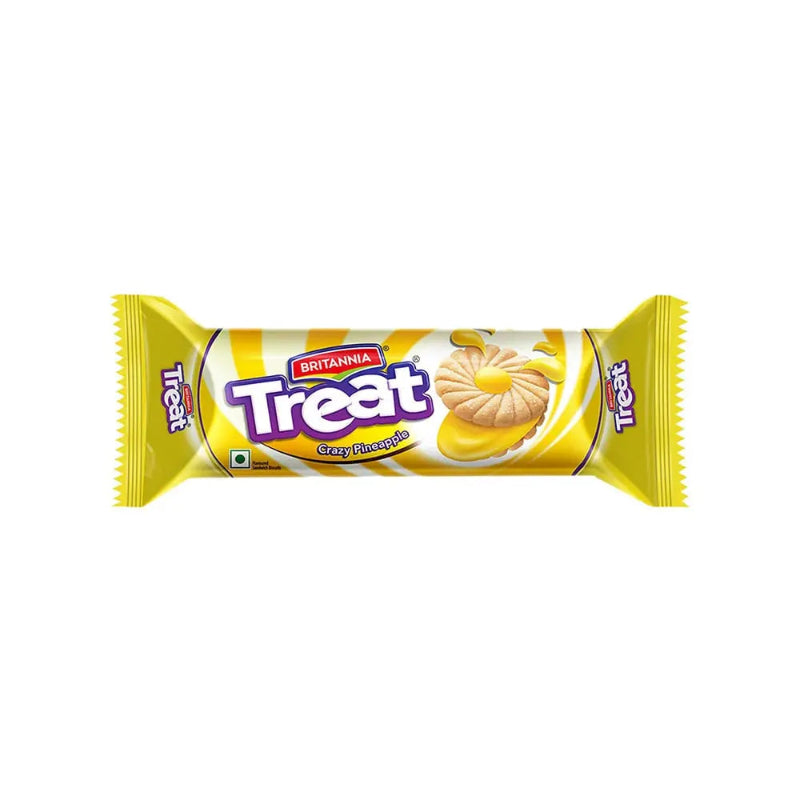 Britannia cream Treat Yellow pineapple 100g