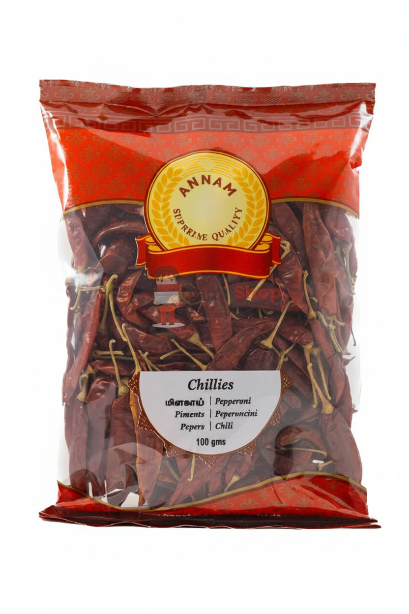 Annam Dry Chillies 250g