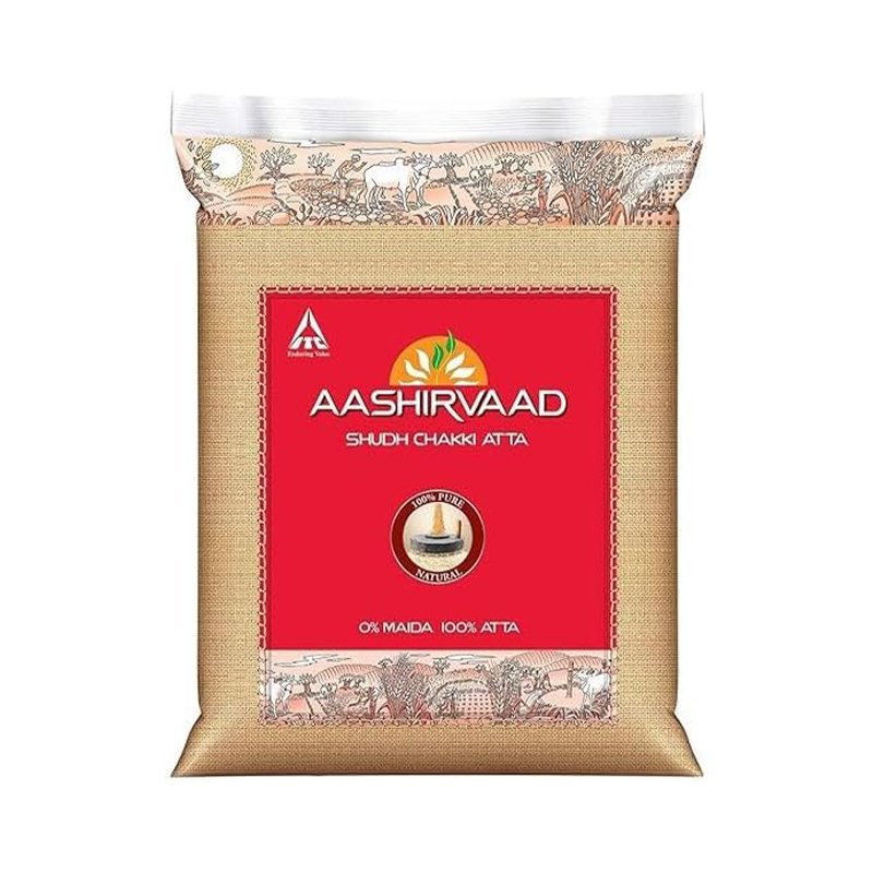 Aashirvaad Whole Wheat Flour(Atta ) 10Kg
