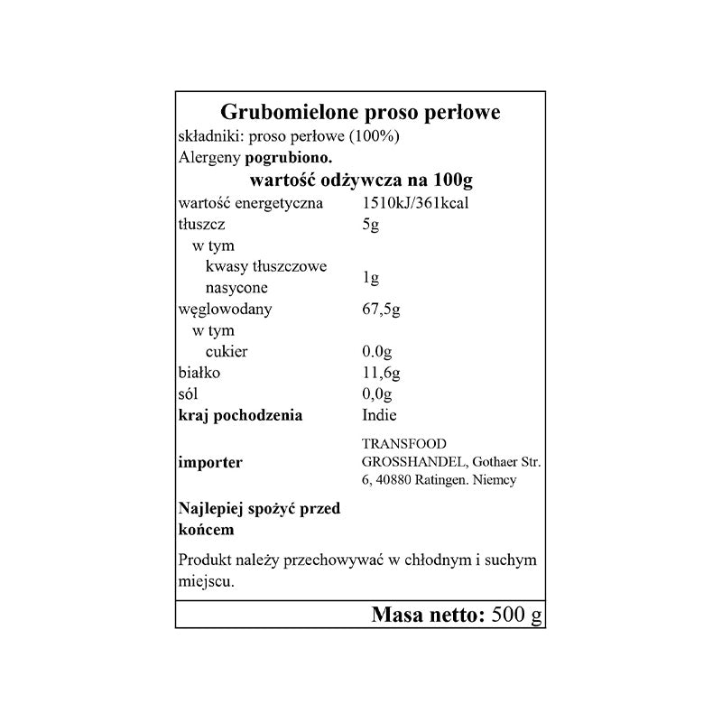 Annam Bajra Rava (Semolina) 500g