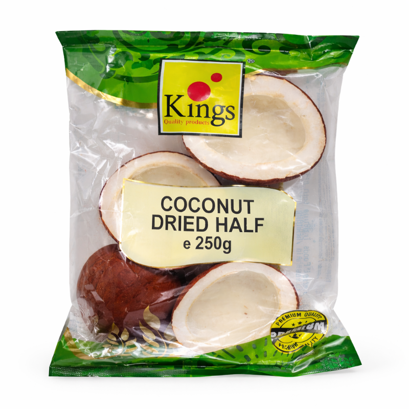 Kings Dried Coconut Halves 250g