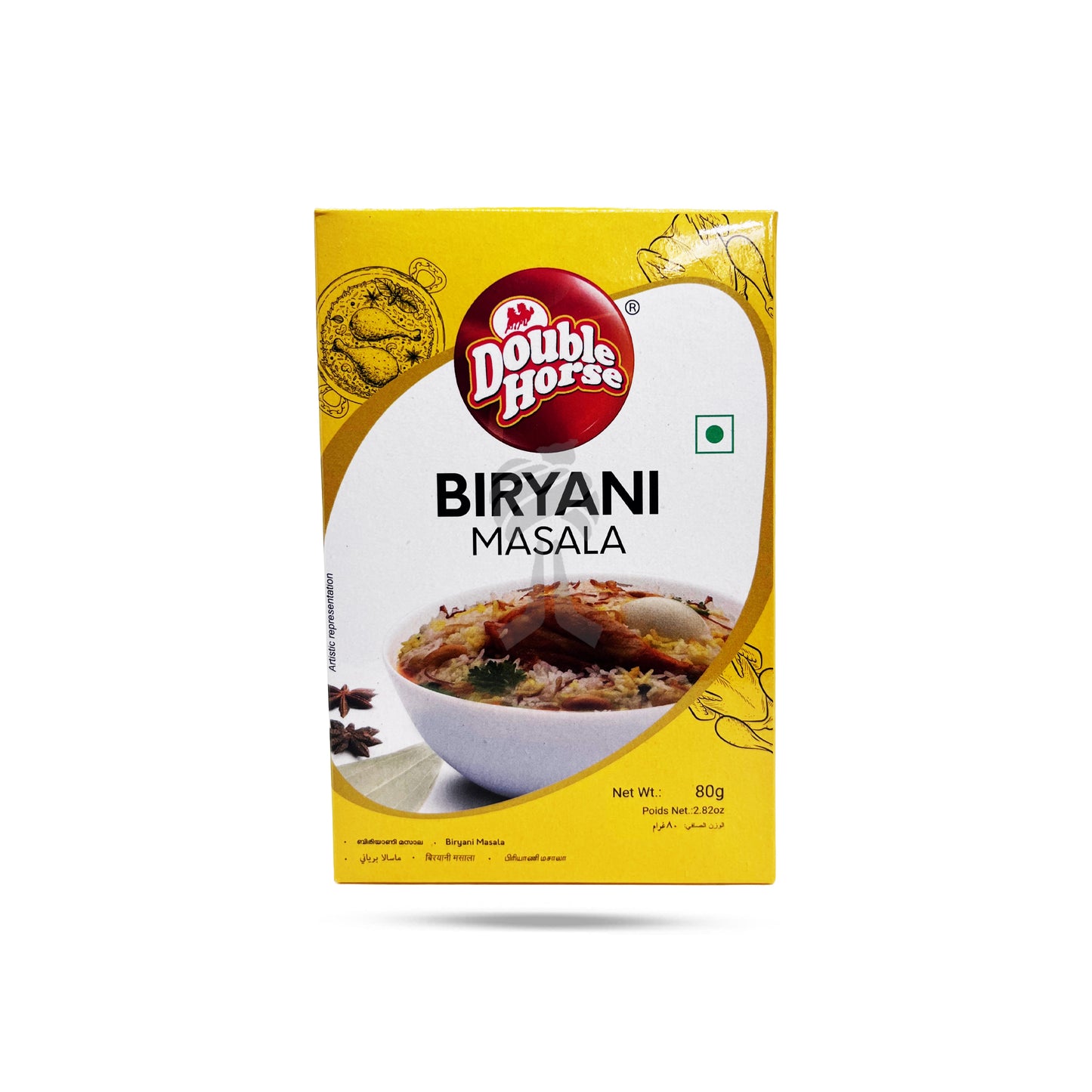 Double Horse Biryani Masala 80g