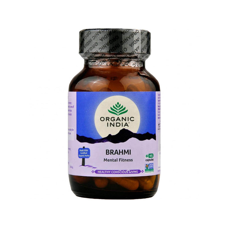 Organic India Brahmi Supplement 60tabs
