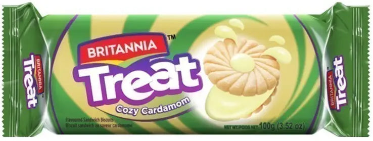 Britannia Cream Treat Cardamom 64g