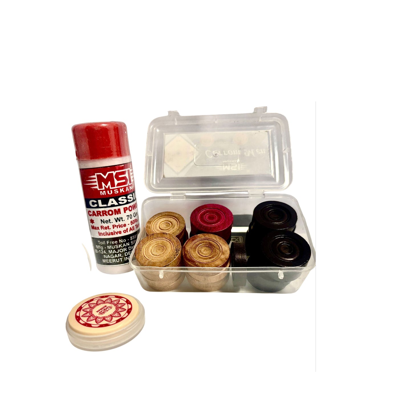 carrom Board King Size (90x6x90 cms)