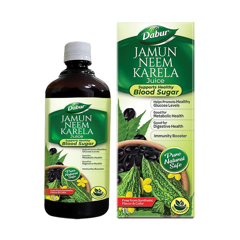 Dabur Jamun Neem Karela Juice 1L