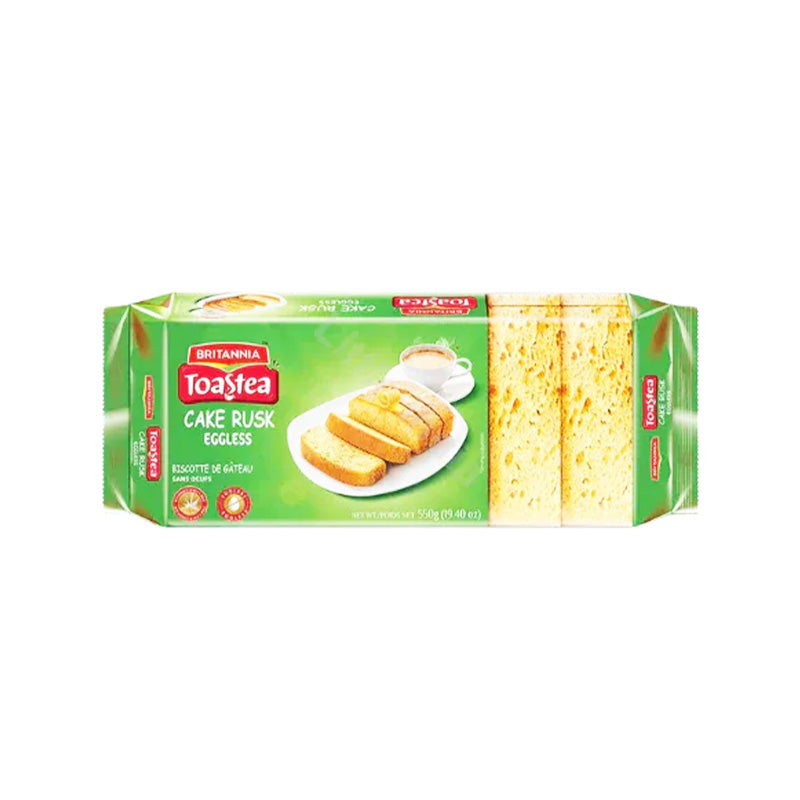 Britannia Toastea Cake Rusk Eggless 550g