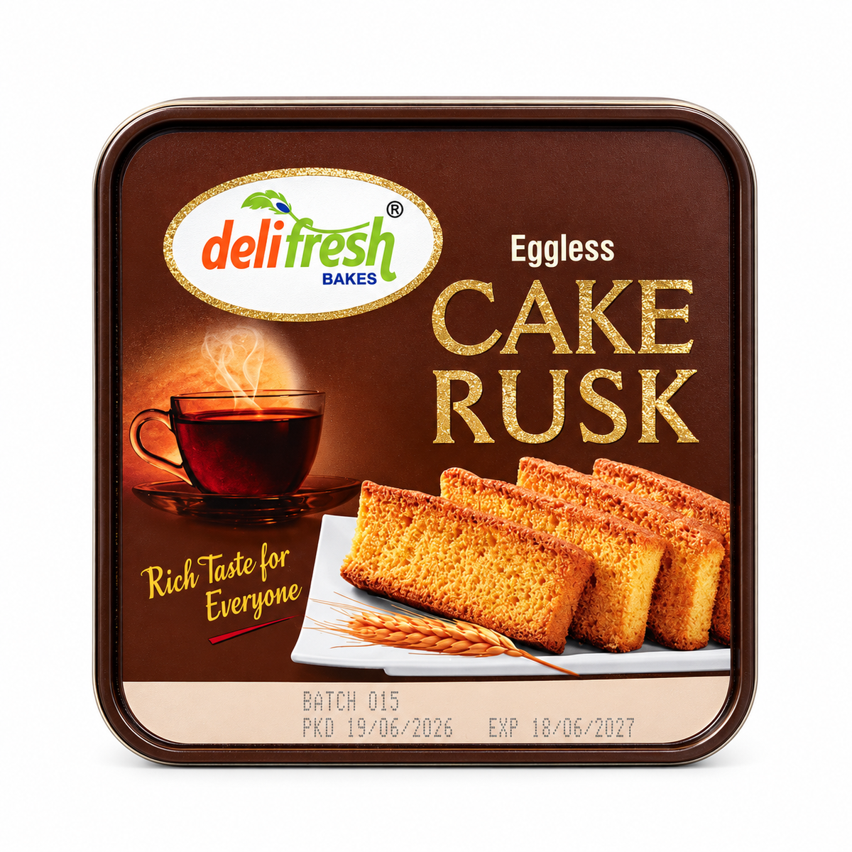 Delifresh Eggless Cake Rusk 400g
