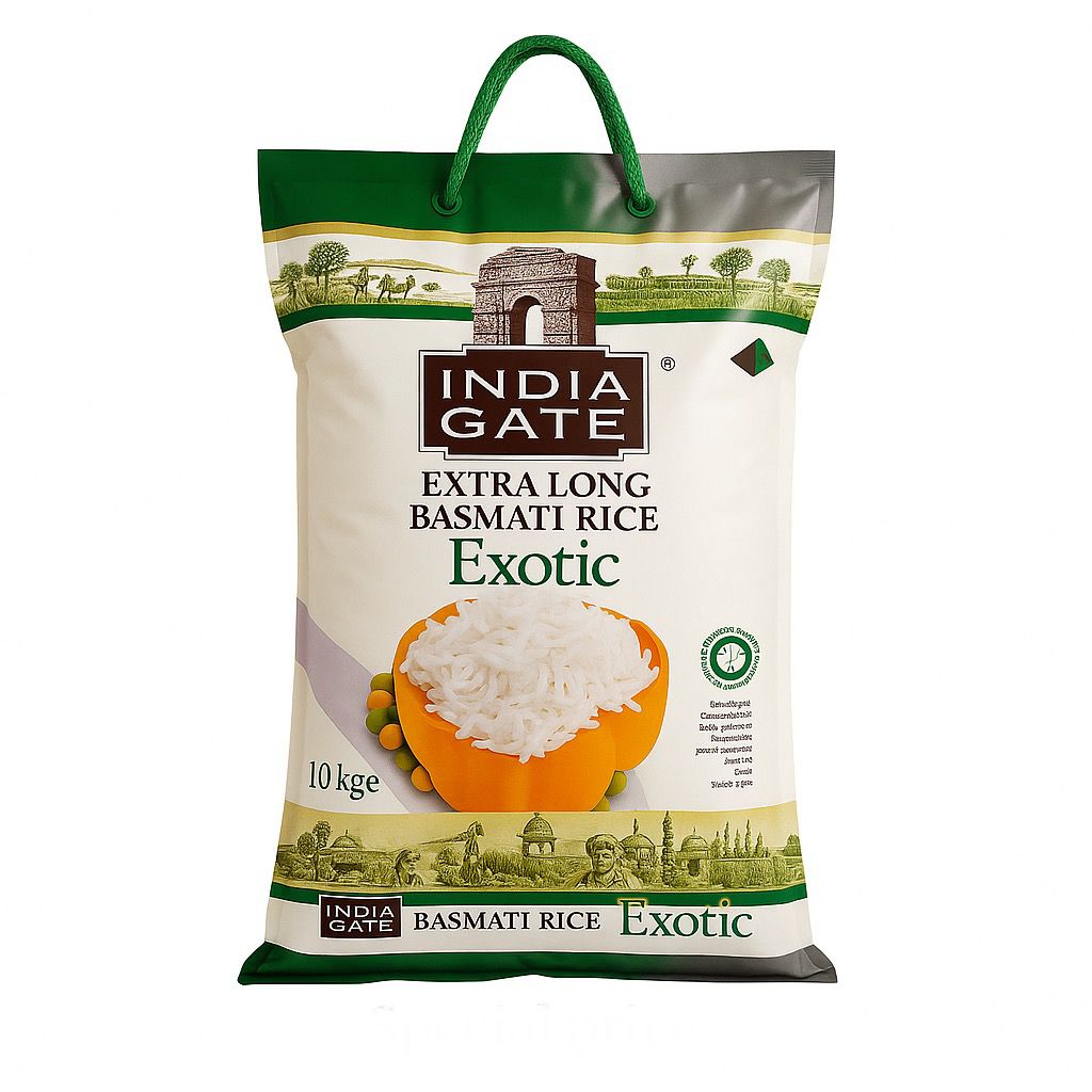 India Gate Extra long basmati Exotic 10kg