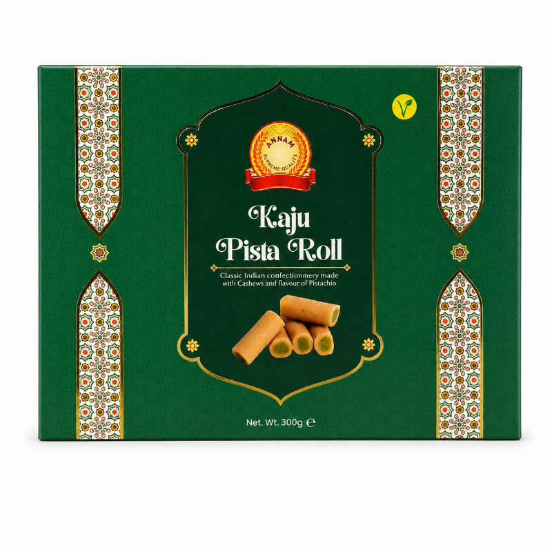 Annam Kaju Pista Roll 300g