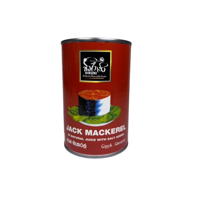 Hiruni Jack Mackarel in natural juice with salt 425g