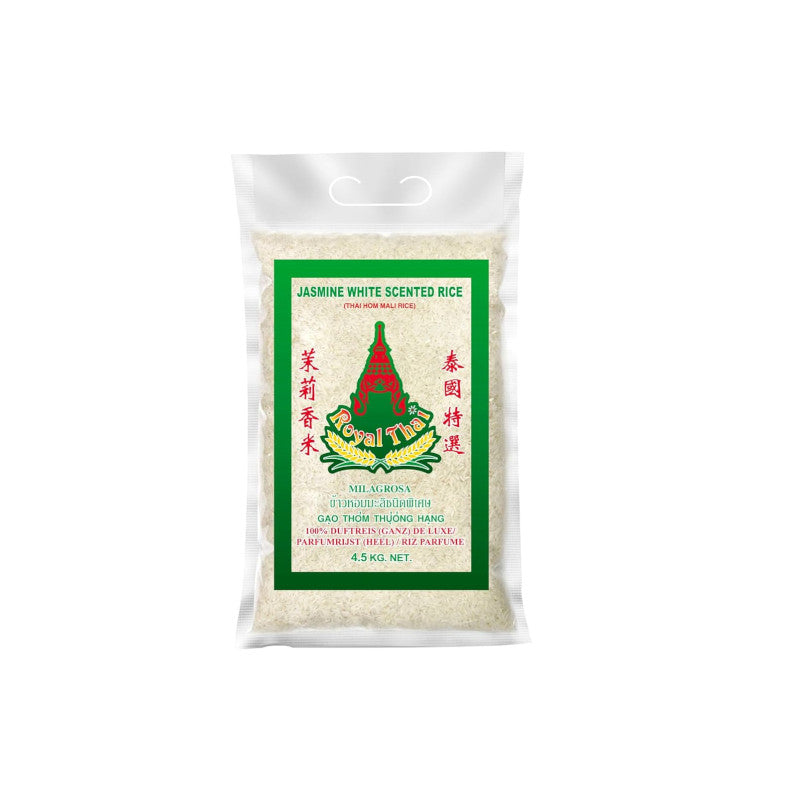 Royal Thai Jasmine White Scented Rice 4,5kg