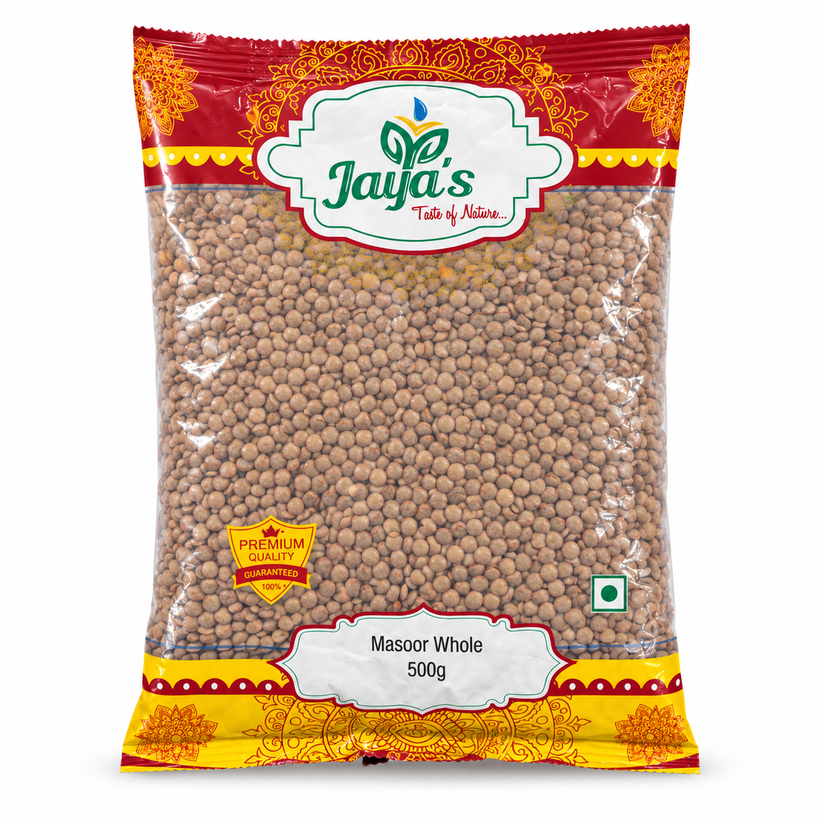Jaya's Masoor Whole 500g