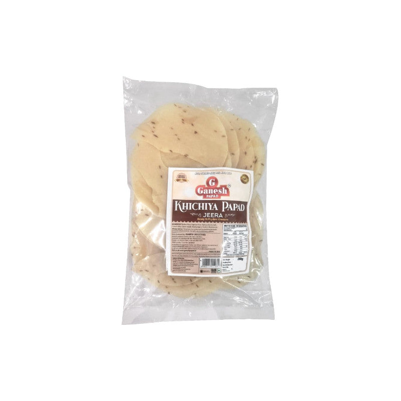 Ganesh Rice Khichiya Papad Jeera 200g