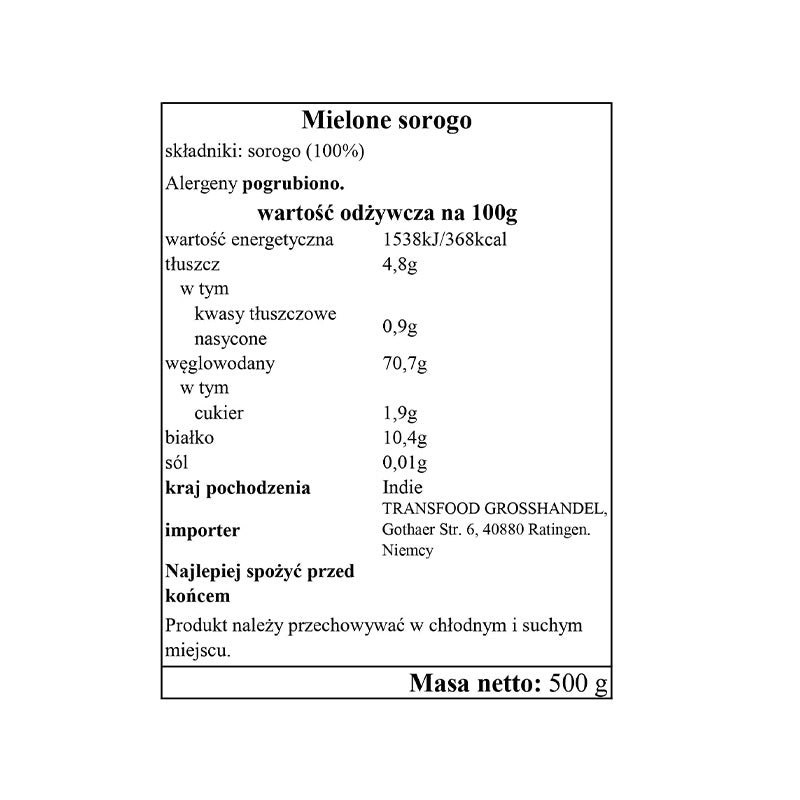 Annam Jowar Rava 500g