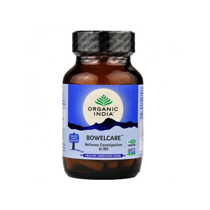Organic India Bowel Care Supplement 60 tabs