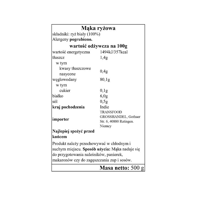 Annam Rice Flour 500g