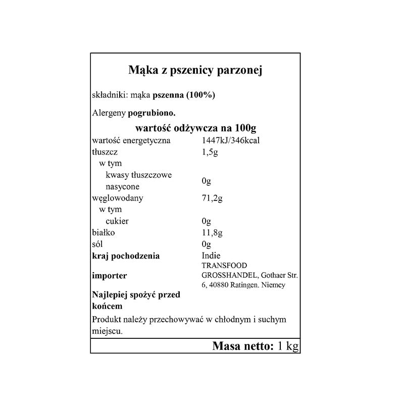 Annam Steamed Wheat Flour 1kg