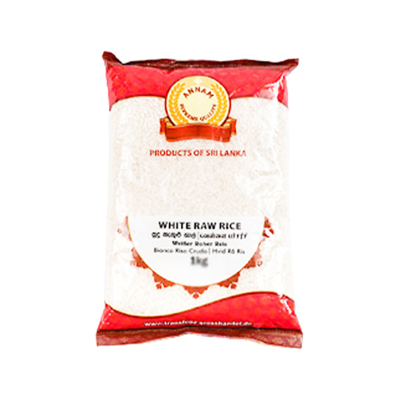 Annam White Raw Rice 5kg