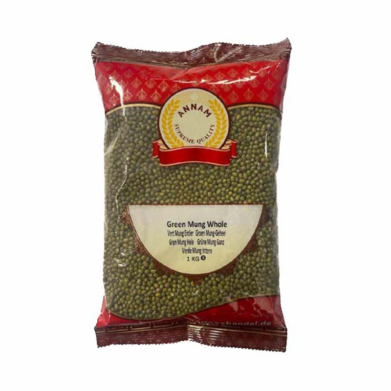 Annam Green Mung Whole 1kg