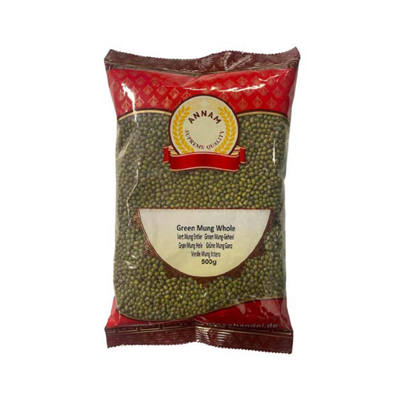Annam Green Mung Whole 500g