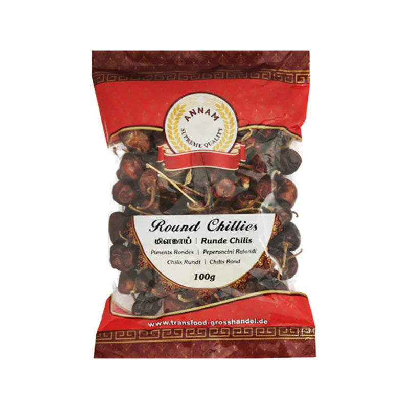 Annam Round Chillies 100g
