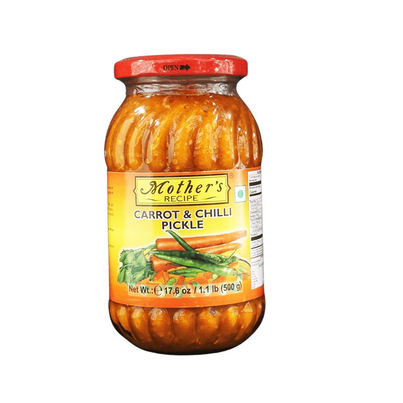 Mother's Carrot & Chilli Pickle 500g
